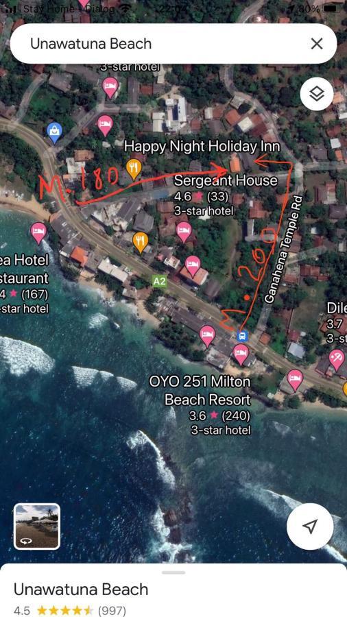 Villa Bubble Sea Unawatuna Buitenkant foto